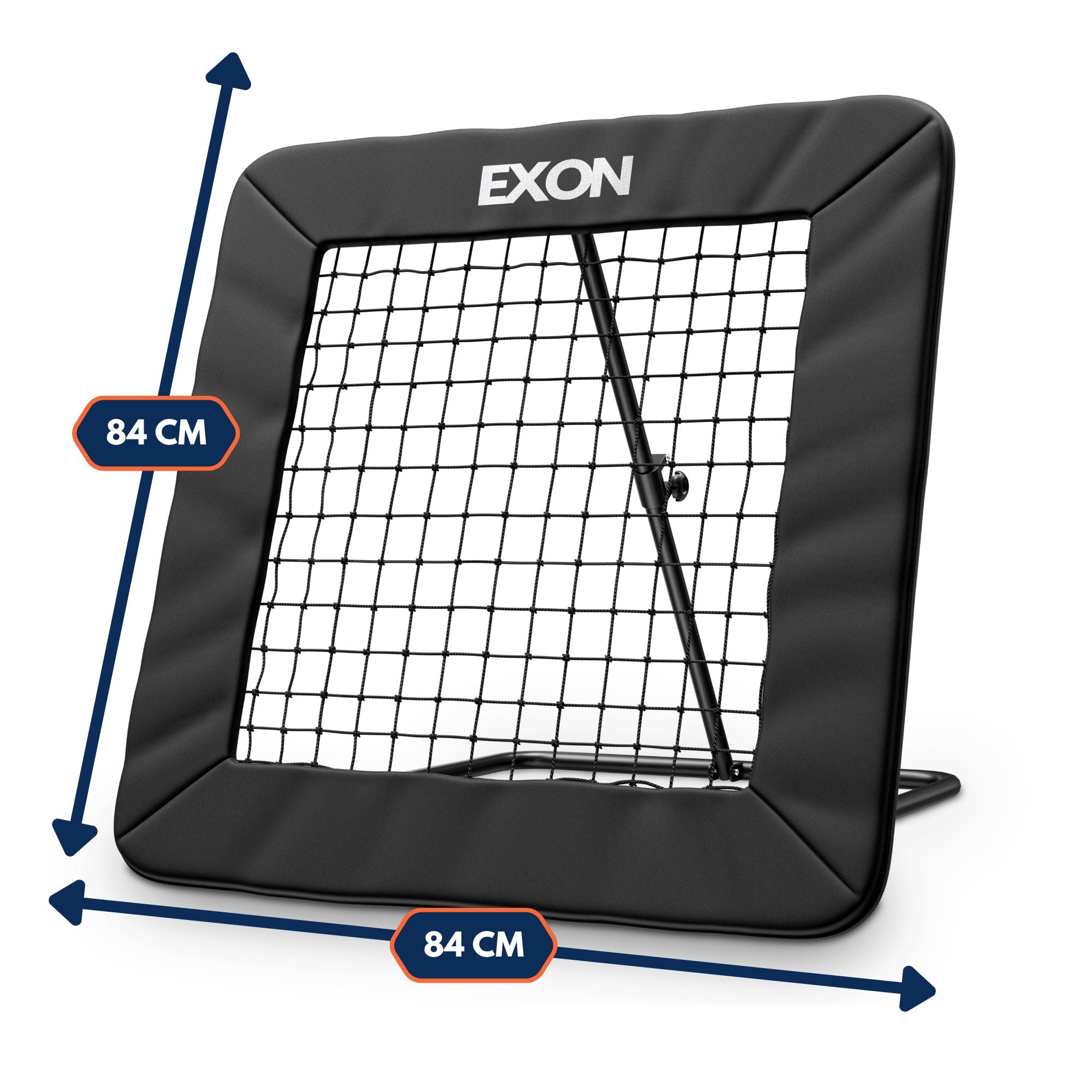 Exon® Verstellbarer Rebounder Pro – Kickback – 84 x 84 cm