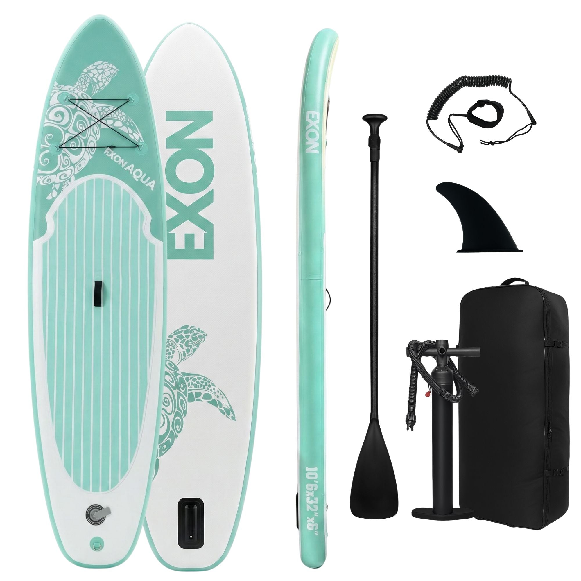Exon Supboard – 320 cm – Paddle Board – Aufblasbar – Max. 150 kg