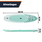 Exon Supboard – 320 cm – Paddle Board – Aufblasbar – Max. 150 kg