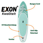 Exon Supboard – 320 cm – Paddle Board – Aufblasbar – Max. 150 kg