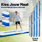Exon® AirTrack Pro 5 meter - Turnmat 500x100x10 CM - Waterproof - Incl. Elektrische Pomp